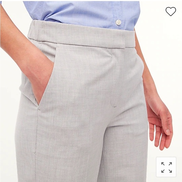 NWT J Crew Factory Elastic-Back Holland black pants plus size 14 - Picture 5 of 10